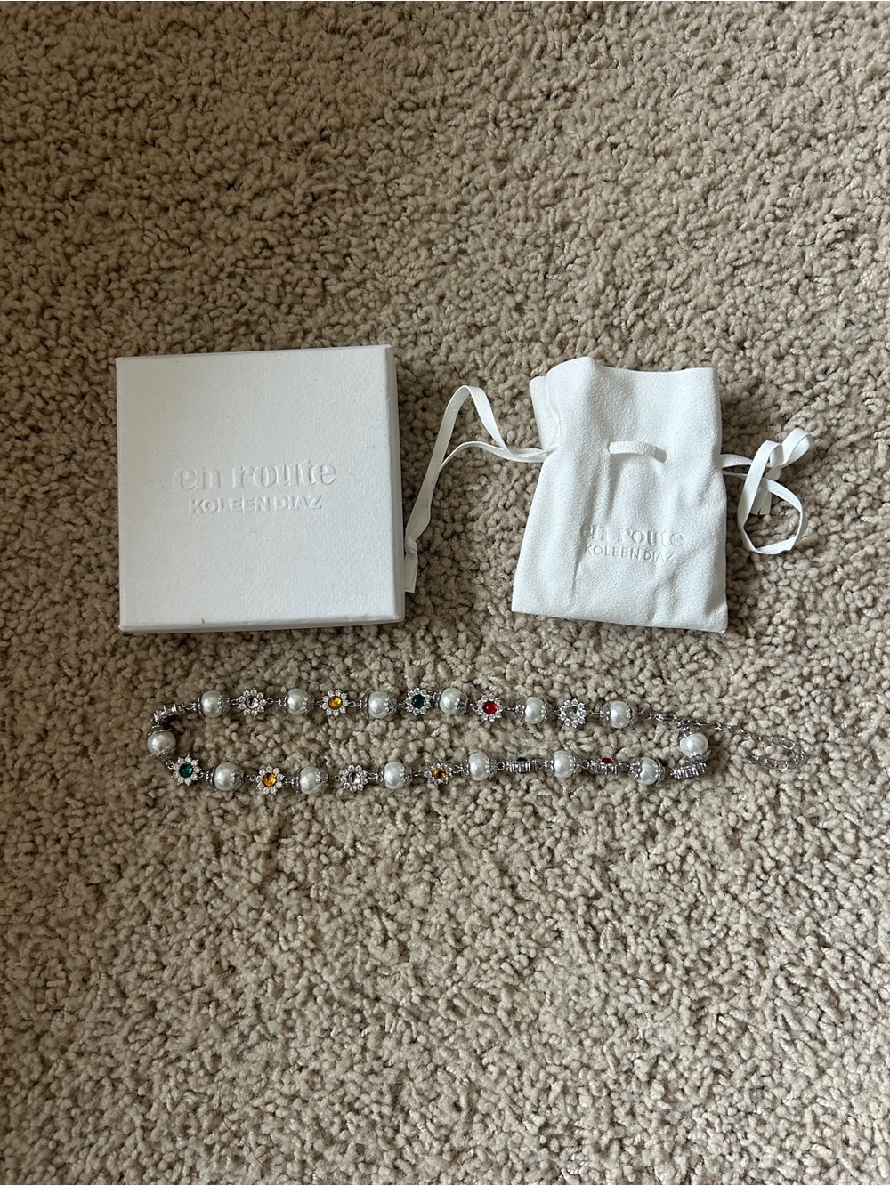En Route Daisy Pearl Necklace